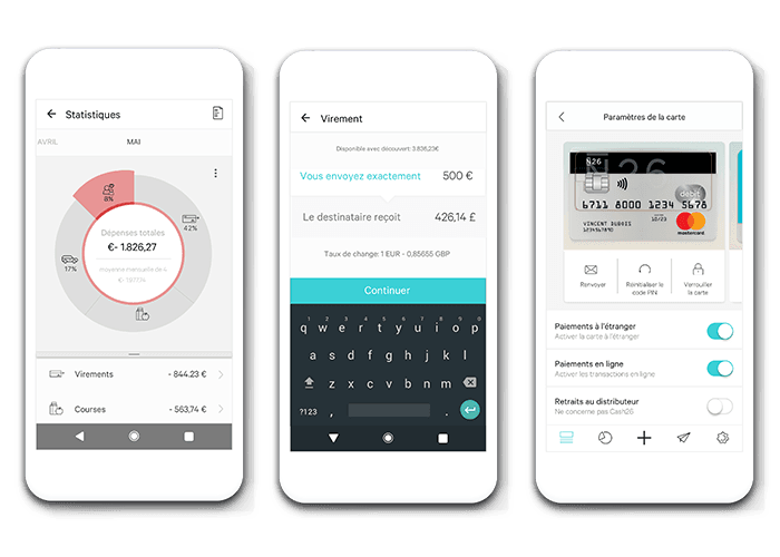 n26 application mobile