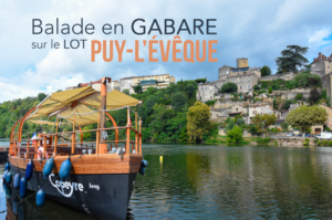 Lire la suite à propos de l’article Balade en gabare sur le Lot à Puy-l’Evêque